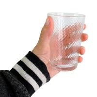 Conjunto 6 Copos Vidro Transparente Sofisticados Resistentes Jantares Festas Restaurante Suco água Capacidade 200 Ml - 3