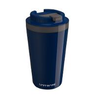 Copo Térmico Com Tampa 400 Ml Azul - Unitermi - 1