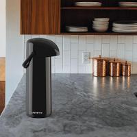 Garrafa Térmica Pressão Verona 1 L Preta - Unitermi - 2