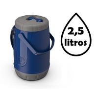 Jarra Garrafa Térmica Pavia 2,5l Bico Dosador E Alça Unitermi Azul - 3