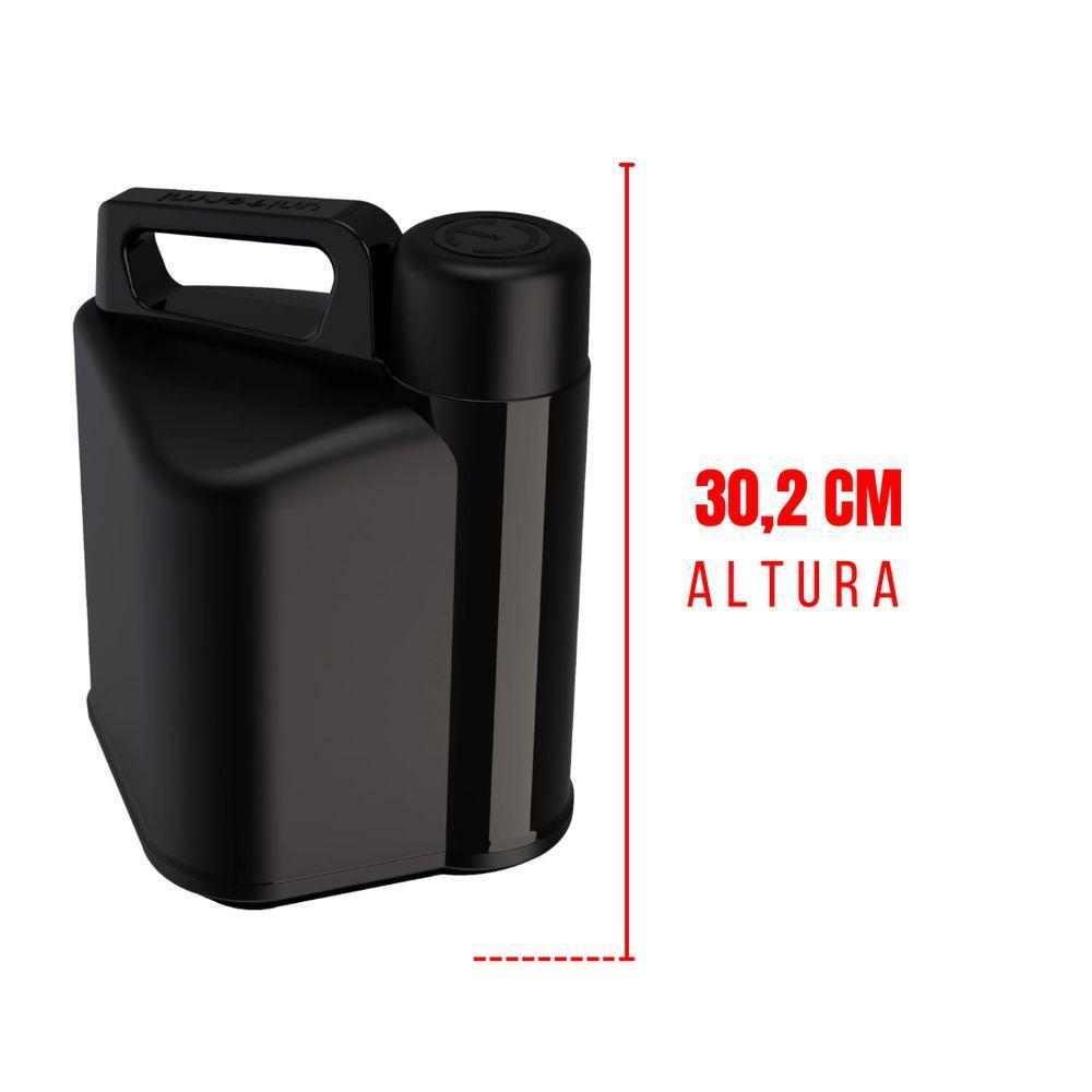 Botijão Térmico Turim 5 Litros Preto - Unitermi - 3