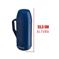 Garrafa Termica Roma 500 Ml Azul - Unitermi - 3