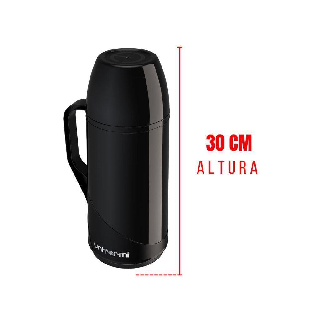 Garrafa Termica Roma 1 L Preta - Unitermi - 3