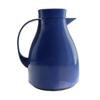 Garrafa Térmica Bule Com Gatilho 1,0 Litro Café Azul - 1