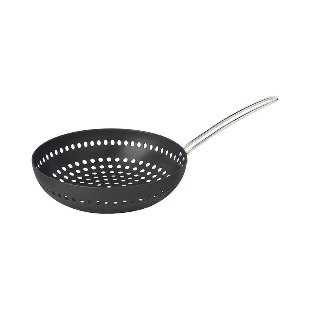 Grelha Wok Para Churrasco Tramontina 20847026 26cm Alumínio Anodizado 20847026 - 1