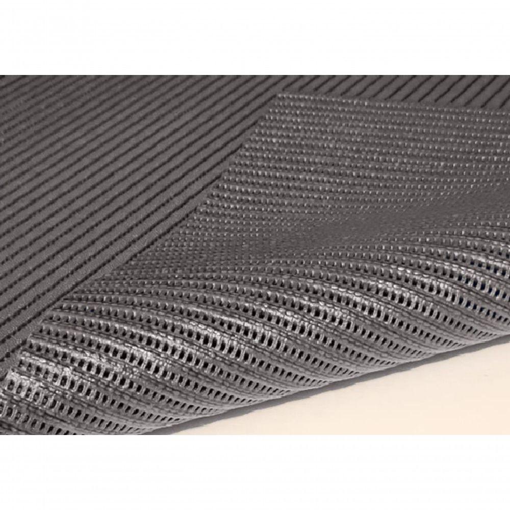 Tapete Passadeira Capacho Emborrachada Antiderrapante 0,65x1,00 Grafite - 5