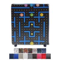 Mini Puff Banqueta Quadrado Cubo Decorativo Courino e Suede Game Courino - 4