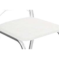 Cadeira de Cozinha Holanda 2C009 Kit 2 Un Cromado/Courano Branco - Kappesberg - 11