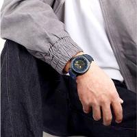 Relógio Masculino De Quartzo Design Esportivo Impermeavel à Prova D'água 3atm Azul - 3