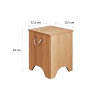 Banqueta Sala de Jantar Kim Kit 2 Un Nature - Cimol