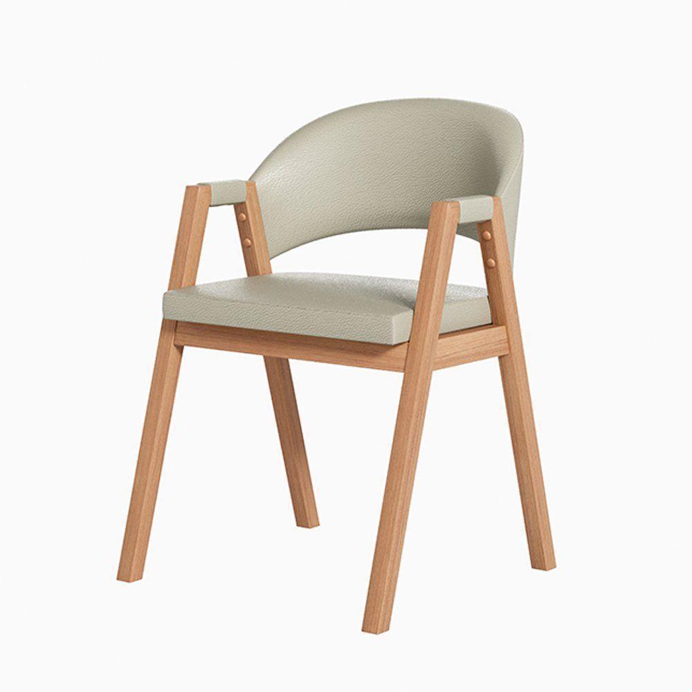 Cadeira De Jantar Antonella Corino Estilo Poltrona - 7 Decor Palha - 1