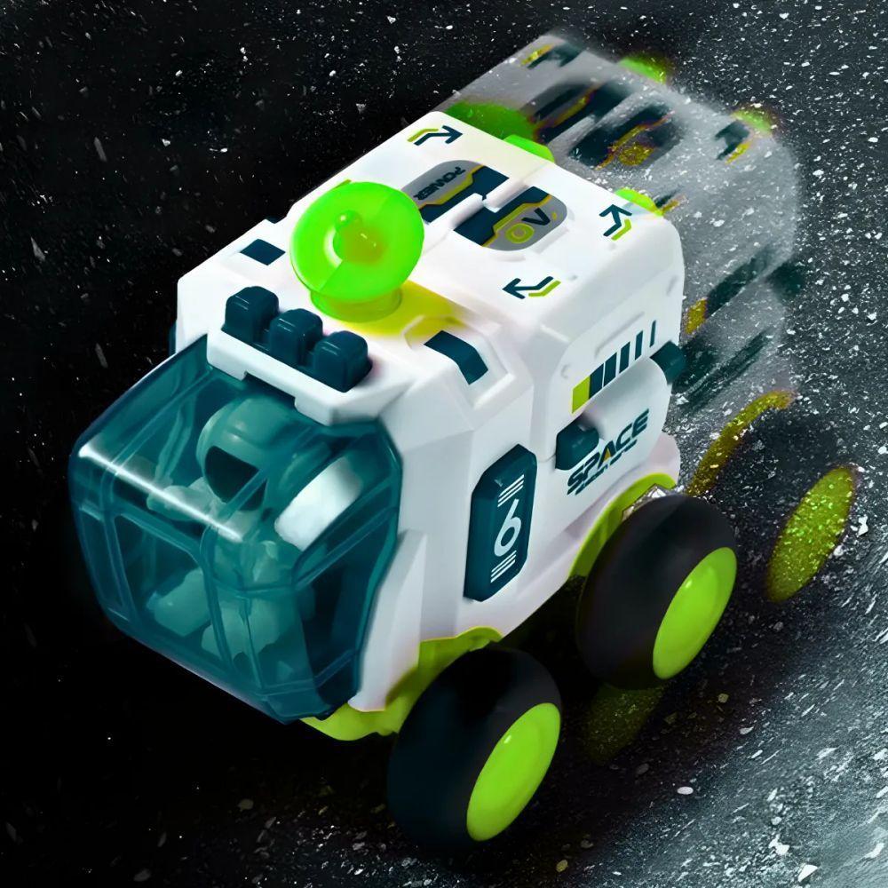 Brinquedo Carro Espacial Infantil Com Astronauta - Verde - 4