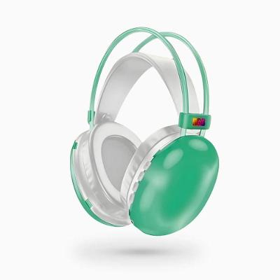 Fone De Ouvido Sem Fio Bluetooth V5.3 Com Led - Verde
