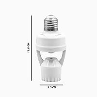 Sensor De Presença Com Fotocélula Para Lâmpada Soquete E27 - 6
