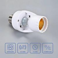 Sensor De Presença Com Fotocélula Para Lâmpada Soquete E27 - 7