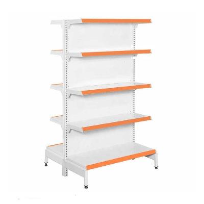 Gôndola para Supermercado New Plus 5 Níveis 40x30 1,70 Central Inicial Laranja SA Gôndolas