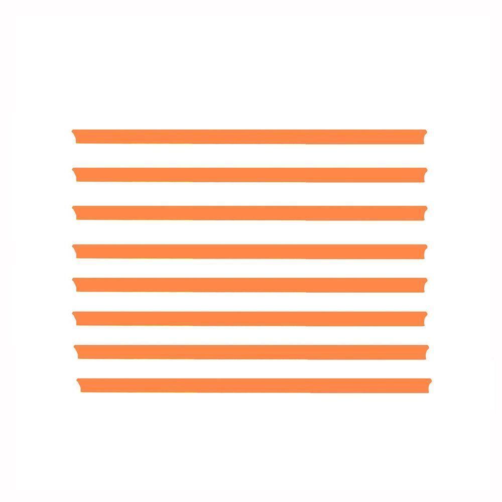 Gôndola Prateleira Para Supermercado 4 Níveis 40x30 New Plus 1,40 Central Inicial Pe Laranja - Sa Gôndolas - 5