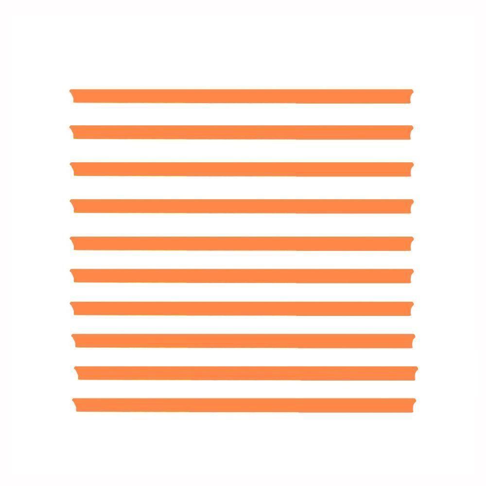 Gôndola Prateleira Para Supermercado 5 Níveis 40x30 New Plus 1,70 Central Continuação Pe Laranja - Sa Gôndolas - 5