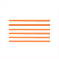 Gôndola Prateleira Preta Para Supermercado 6 Níveis 40x30 New Plus 2,00 Parede Inicial Pe Laranja - Sa Gôndolas - 5