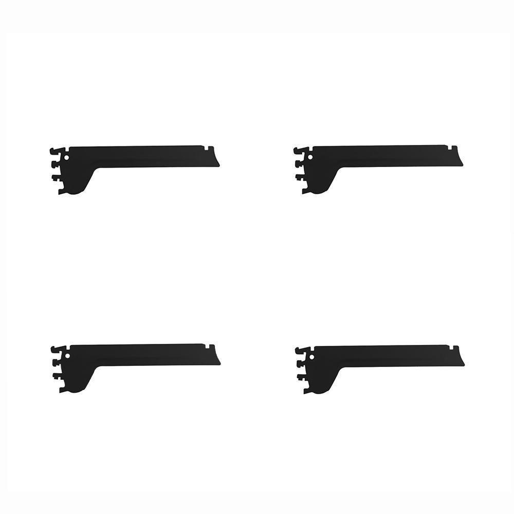 Kit 4 Mão Francesa Apoio Para Bandeja 30cm Slg Gôndolas New Plus Preto - Sa Gôndolas - 1