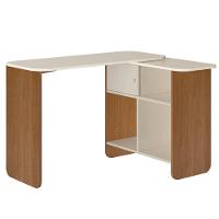 Mesa Escrivaninha Giratoria 3 Em 1 Cinamomo Off White Arly - 2