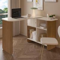 Mesa Escrivaninha Giratoria 3 Em 1 Cinamomo Off White Arly - 3