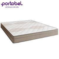 Cama Box Baú Casal Sintético + Colchão De Molas Ensacadas Portobel Ipanema 138x188x66cm Marrom - 7