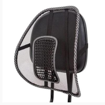 Encosto Lombar Carro Cadeira Veicular Com Massageador Corretor Postural Apoio Para Costas Ergonomico Preto