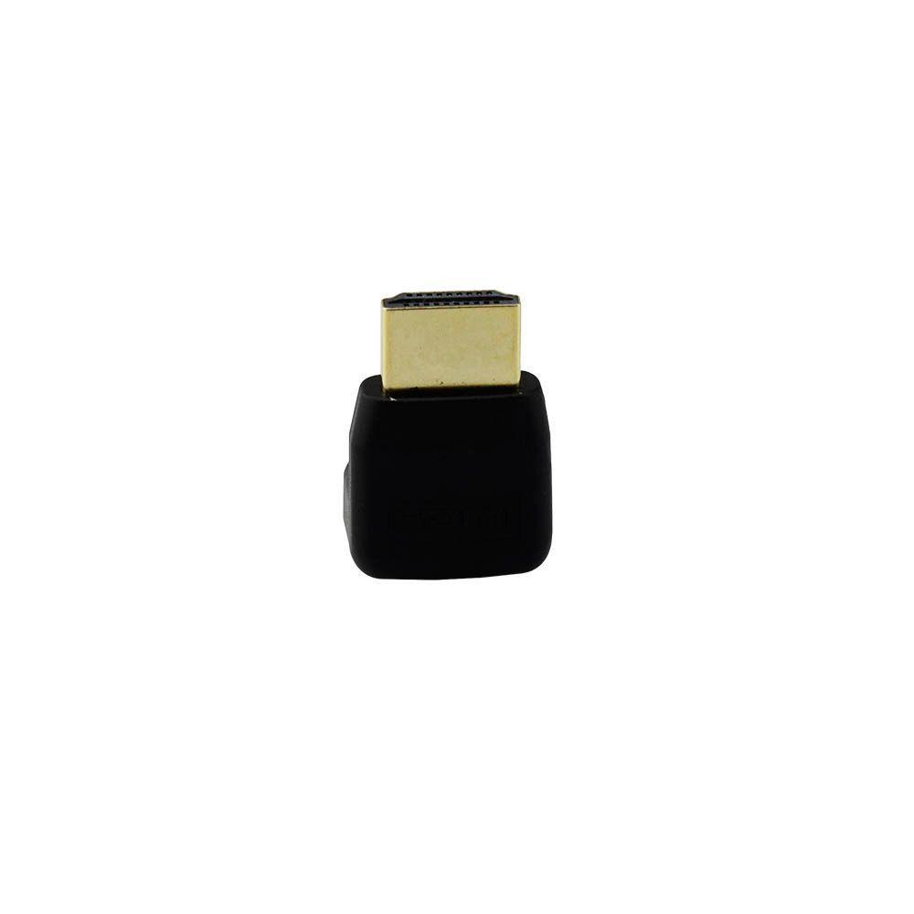 Adaptador Hdmi Macho Para Hdmi Femea Gold 90o - 2