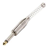 Plug Especial P10 Mono Metal Com Mola Espacada Ponta Gold - 1