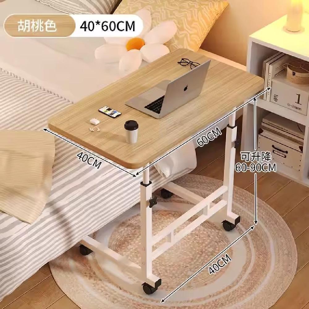 Mesa Para Notebook Com Rodinhas Altura Ajustavel Multifuncional Jantar Cama Sala Home Office Computador Marfim - 7