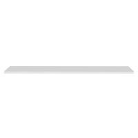 Prateleira Flutuante Para Escritório Com Suporte Invisível 91x20cm Yara Branco - Lumil - 1