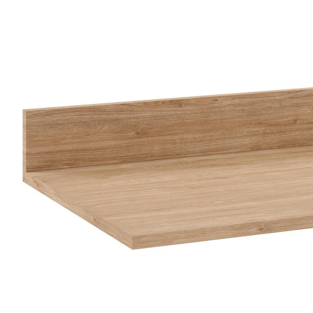 Armário Virgínia E Balcão Com Tampo Michigan 120cm Castanho-cinza - Lumil - 6