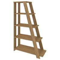 Estante Escada Multiuso Decorativa 5 Prateleiras Stela A06 Olmo - Mpozenato - 1