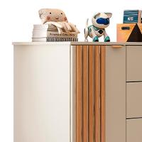 Cômoda Infantil 4 Gavetas Com 1 Porta Ripada Ayla Off White - Phoenix - 6