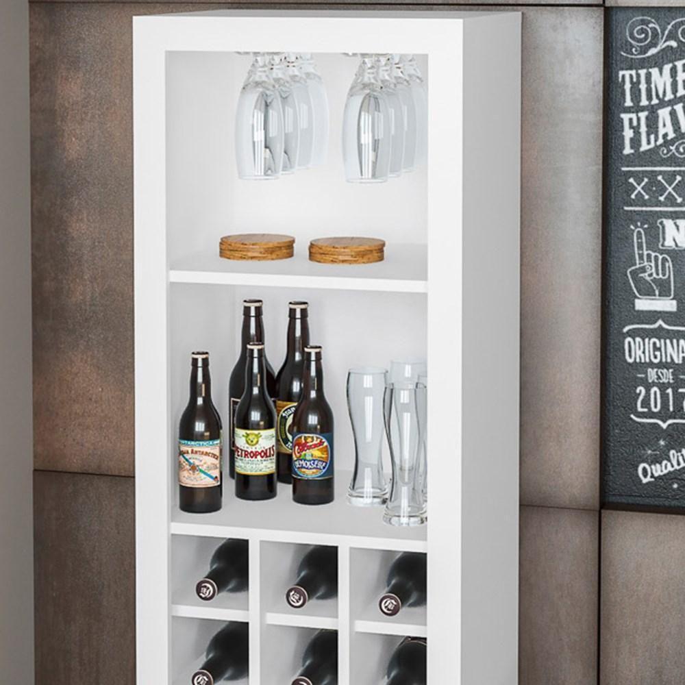 Adega Bar Multiuso Ad5000 Branco - Tecno Mobili - 3