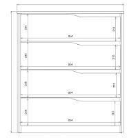 Cômoda Para Quarto 4 Gavetas Atria D02 Amendola-grafito - Mpozenato - 2