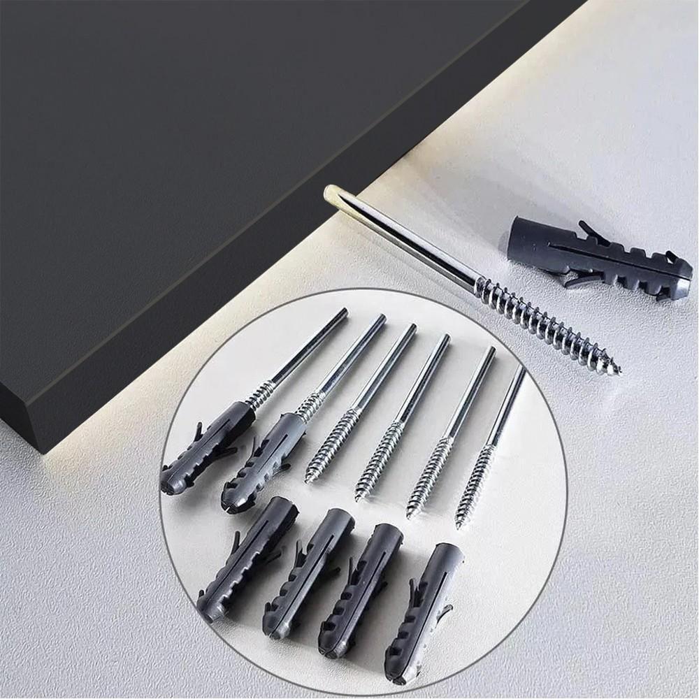 Prateleira Flutuante Para Sala Kit 3 Com Suporte Invisível 68cm Yara Preto - Lumil - 4