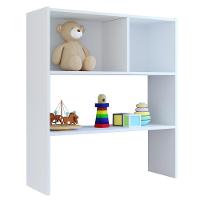 Estante Infantil Organizadora Com Nichos Susie Branco - Lumil Móveis - 1