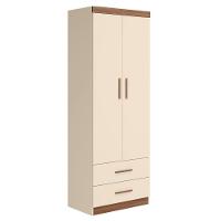 Guarda Roupa Infantil 2 Portas Chiara Off White-carvalho - Phoenix - 1