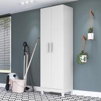 Kit 2 Armários Multiuso Organizador 2 Portas Astrid M07 Branco - Mpozenato - 2