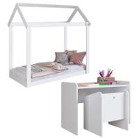 Quarto Infantil Montessoriano Completo Meu Fofinho A05 Branco - Mpozenato - 1