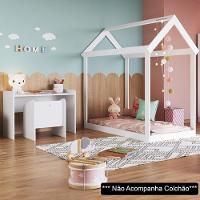 Quarto Infantil Montessoriano Completo Meu Fofinho A05 Branco - Mpozenato - 3