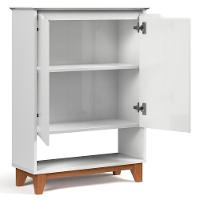 Sapateira Para Hall De Entrada Quarto 68cm Flow Branco - Ej Móveis - 6