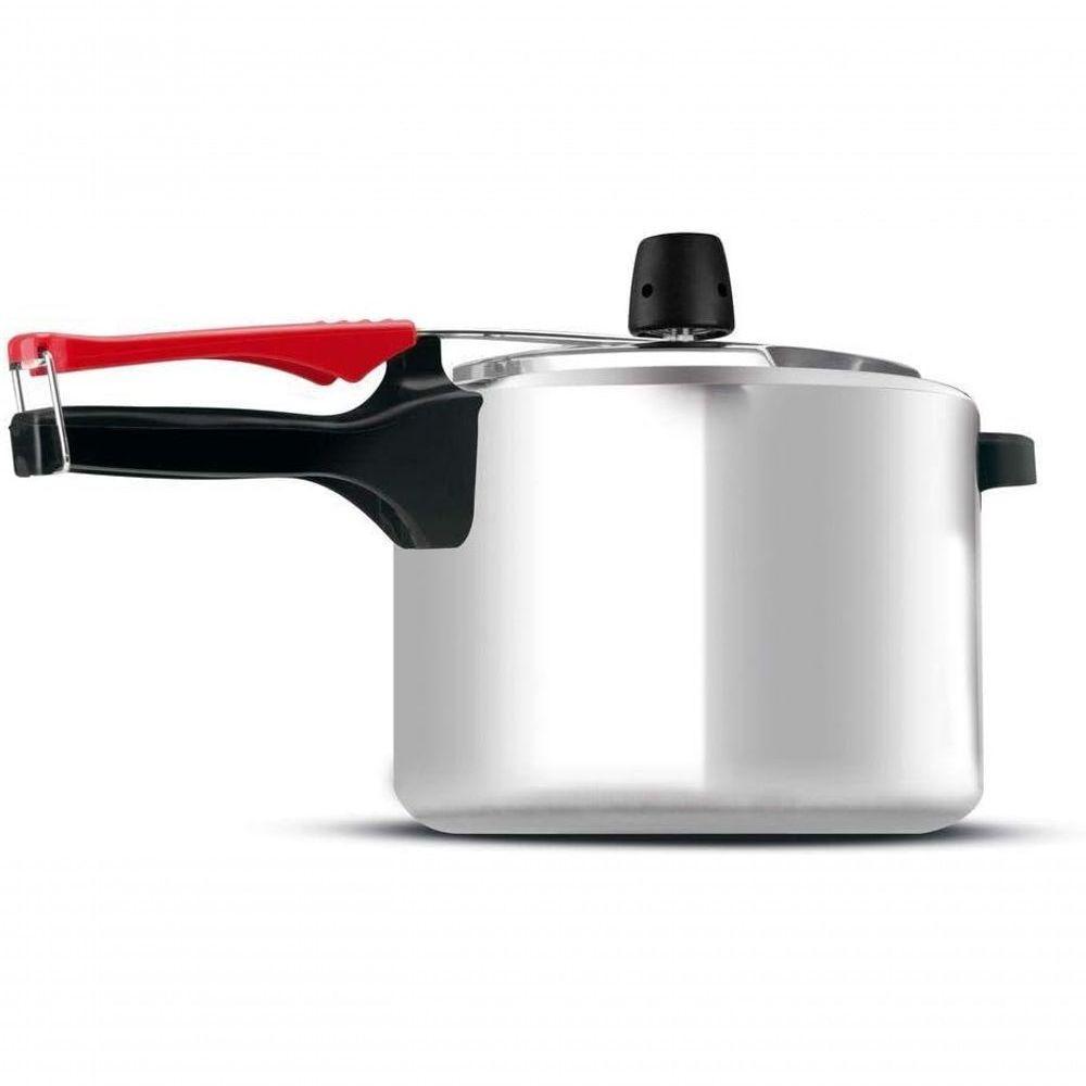 Panela De Pressão Clock Eco Polida Alumínio 4,5 Litros 9295306123 - 3