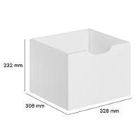 Kit 3 Gavetas Para Nicho Organizador Q01 Branco - Mpozenato - 4