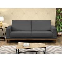 Sofá Living 145cm 2 Lugares Kayrós D05 Suede Cinza - Mpozenato - 2