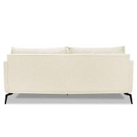 Sofá 3 Lugares 200cm Pés De Metal Vecchia S06 Linho Pérola - Mpozenato - 6