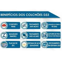 Cama Box Baú Casal Suede + Colchão Ortobom Iso Dupla Face 138x188x60 Cor:cinza - 7