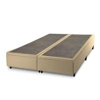 Base Box Baú Queen Size Prince Sued 0,79x1,97x0,41 Bege - 1